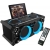 Boombox z akumulatorem, 120W, Ibiza, SPLBOX200-BK